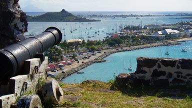 Spectacular view from Fort Louis